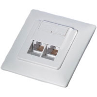 Roline Flush Mounting Box, Cat. 6, unshielded (25.16.8494) Roline Flush Mounting Box, Cat. 6, unshielded (25.16.8494)