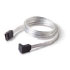 Belkin Serial ATA Cable - Right Angled, Clear, 0.45m (F2N1169B18IN-CL) Belkin Serial ATA Cable - Right Angled, Clear, 0.45m (F2N1169B18IN-CL)