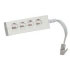Mcl Quadrupleur Telephonique en cable RJ45 (RJ-45M/F4)
