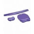 Fellowes Gel Crystals Flex Rest - Purple (91477)
