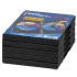 Hama DVD-ROM Double Jewel Case, Pack - 5, Black  (00049824)