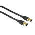 Hama FireWire Cable IEEE1394a 6-pin Plug - 6-pin Plug, 2m, black (00045034) Hama FireWire Cable IEEE1394a 6-pin Plug - 6-pin Plug, 2m, black (00045034)