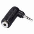 Hama Angled Adapter, jack, stereo, 3.5 mm socket - 2.5 mm plug 90° (00043495) Hama Angled Adapter, jack, stereo, 3.5 mm socket - 2.5 mm plug 90° (00043495)