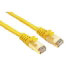 Hama CAT 5e Patch Cable STP, 5 m, Yellow, screened (00034087)