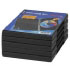 Hama DVD-ROM Jewel Case, Pack - 5, Black  (00049822)