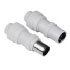 Hama Antenna Plug/Socket, coax (00043942)