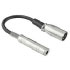 Hama Audio Adapter XLR Male Plug - 6,3 mm Female Jack Mono (00041903)