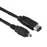 Hama Video Con. Cable IEEE 1394 AV Male Plug 4-pin - 6-pin, 2 m, Digital (00043095)