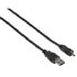 Hama USB 2.0 Cable USB-A Plug - mini USB-B Plug (B4), 1.8 m (00074202)