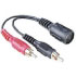 Hama Audio Adapter 2 RCA Male Plugs - 5-pin DIN Female Jack (00043338)