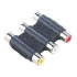 Hama Video Adapter 3 RCA (phono) Sockets - 3 RCA (phono) Sockets (00043440)