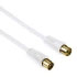 Hama Antenna Cable Coaxial Male Plug - Female Jack, 3 m, 85dB, gold-plated (00043011)
