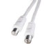 Hama Antenna Cable Coaxial Male Plug - Coaxial Female Jack, 3 m, 85 dB (00043562)