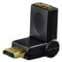Hama Compact Adapter HDMI Plug - HDMI Socket, swivelling, black (00083012)