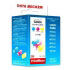 Data becker C91 Multipack ohne Chip, passend fr Pixma iP4600 (CLI-521 C/Y/M) (311072)