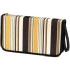 Hama Stripes CD/DVD Nylon-Tasche 64, Braun (00083887)