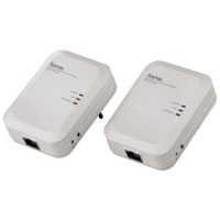 Hama Powerline LAN-Set 200 Mbps (00053138) Hama Powerline LAN-Set 200 Mbps (00053138)
