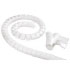 Hama Cable Bundle Tube Easy Cover, 1.5 m, 30 mm, white (00083151)