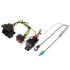 Hama Car Radio Connection Set Opel Quadlock - ISO, incl, protective relay (00078909)