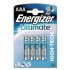 Energizer Ultimate  AAA 4 - pk (629604)