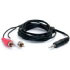 Startech.com 6 ft. PC to Stereo Component Cable 3.5mm Male to 2x RCA Male (MU6MMRCA)