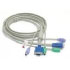 Startech.com 6 ft. PC99 3-in-1 Keyboard, Monitor, Mouse Extension Cable (3N1PS2EXT6) Startech.com 6 ft. PC99 3-in-1 Keyboard, Monitor, Mouse Extension Cable (3N1PS2EXT6)