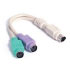 Startech.com 6 in. IBM PS/2 Keyboard/Mouse Y-Splitter Cable (KYC1MF) Startech.com 6 in. IBM PS/2 Keyboard/Mouse Y-Splitter Cable (KYC1MF)