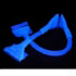 Akasa IDE ATA 133 cable Blue Neon 45cm (ATA-45-BLUV) Akasa IDE ATA 133 cable Blue Neon 45cm (ATA-45-BLUV)