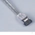 Akasa SATA 2 Data Cable Silver 45cm (SATA2-45-SL)