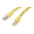 Startech.com 25 ft Yellow Molded Category 6 (500 MHz) Crossover UTP Patch Cable (C6CROSS25YL)
