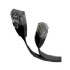 Startech.com 6 ft Black Flat Category 5e (350 MHz) UTP Patch Cable (FLAT45BK6)