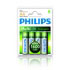 Philips R6B4A160 AA, de níquel e hidruro metálico, 1600 mA Pila recargable (R6B4A160/10) Philips R6B4A160 AA, de níquel e hidruro metálico, 1600 mA Pila recargable (R6B4A160/10)