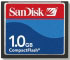 Sandisk CompactFlash  1Gb (SDCFB-1024-E10)