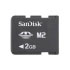 Sandisk Memory Stick Micro (M2) 2GB  (SDMSM2-2048-E11M)