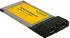Delock PCMCIA adapter, CardBus to 2 x FireWire (61114)