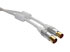 Sandberg Aerial cable Lux-Line 1m WHITE (508-14)