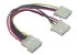 Microconnect Power 4pin - 4pin + 4pin (PI01032)