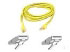 Belkin Patch cable - RJ-45(M) - RJ-45(M), 10m - UTP ( CAT 5e ) - Yellow (A3L791B10M-YLW)