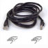 Belkin RJ45 CAT-5e booted UTP Patch Cable 3m black (A3L791B03M-BLKB)