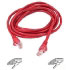 Belkin Patch cable - RJ-45(M) - RJ-45(M), 10m - UTP ( CAT 5e ) - Red (A3L791B10M-RED)