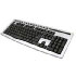 Teclado slim phoenix 14 teclas multimedia deluxe ps2 (PHKM001)