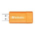 Verbatim PinStripe USB Drive 4GB - Volcanic Orange (47394)