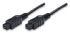 Manhattan FireWire Cable 1.8m (6 ft.) (370493)