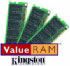 Kingston 256MB 400MHz DDR Non-ECC CL3 (3-3-3) DIMM (KVR400X64C3A/256) Kingston 256MB 400MHz DDR Non-ECC CL3 (3-3-3) DIMM (KVR400X64C3A/256)