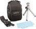 Sony ACC-SHA Cyber-shot Starter Kit: Case + Mini Tripod + Cleaning Cloth (ACCSHA)