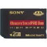 Sony Memory Stick PRO Duo (High Speed) 2GB (MSX-M2GNX)