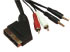 Sandberg PC>Scart audio+video IN+OUT 5m (501-56) Sandberg PC>Scart audio+video IN+OUT 5m (501-56)