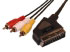 Sandberg Scart(OUT) to 3xRCA  1.5 m (504-87)