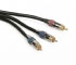 Sandberg Component A/C 3xRCA cable,  1m (507-27)