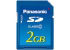 Panasonic 2Gb SD Memory Card (RP-SDR02GE1A) Panasonic 2Gb SD Memory Card (RP-SDR02GE1A)